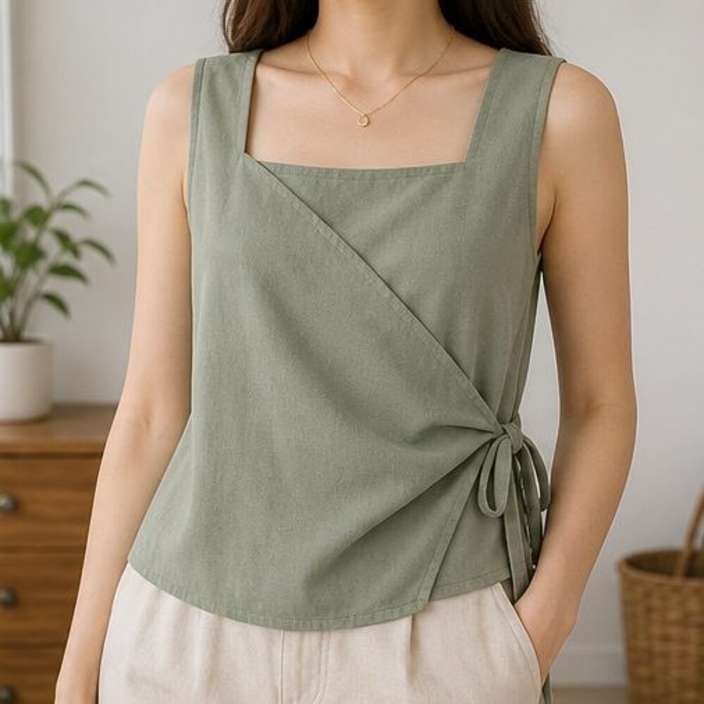 Sage Tunic Blouse - Picture 2 of 6